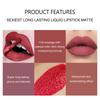 6pcs/Set Sexy Velvet Matte Liquid Lipstick Waterproof Long Lasting Nude Lip Gloss Kit Makeup Gift