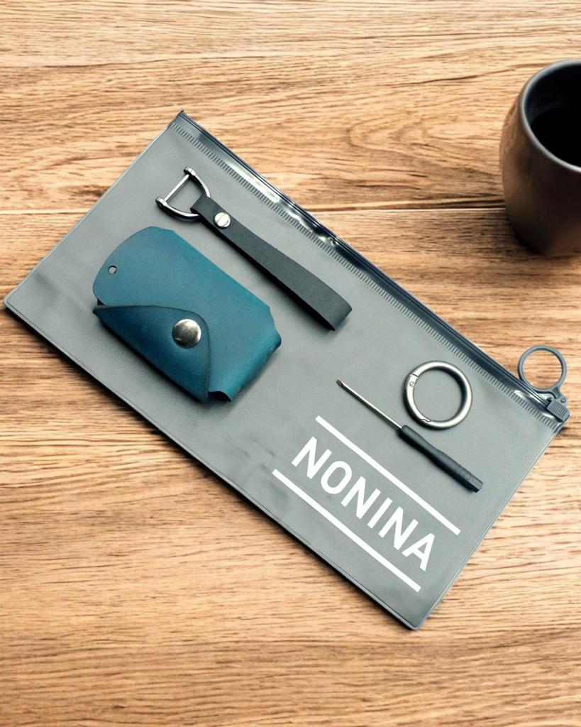 [NONINA] Key Case, Key Cover, Genuine Leather, Leather, Cowhide Leather, For Mazda, New