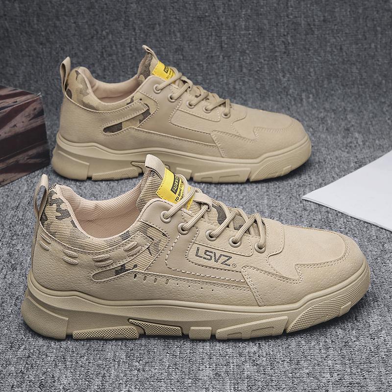 Summer Men's Shoes, Construction Site Work Clothes, Thick Soled, Liberating, Casual, Wear-resistant, Labor Protection, Trendy Shoes