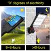 Waterproof Solar LED Street & Courtyard Light with Motion Sensor