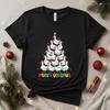 Funny Merry Goosmas TShirts for WomenTrendy Christmas Goose Shirt DesignChristmas Tree Party TShirts for Women Unisex Clothes