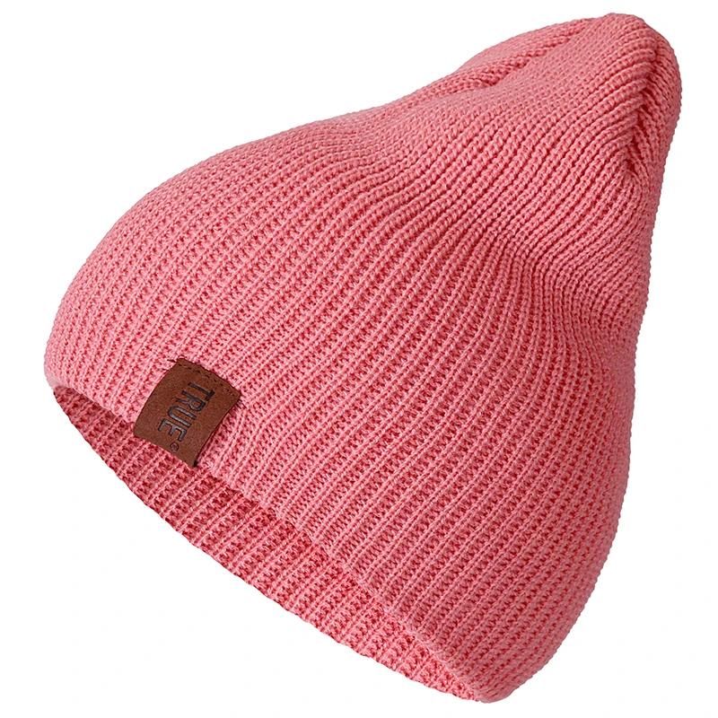 Unisex Casual Beanie Hat Knitted Hat Cap Fashion Solid Color Daily Winter Hat For Men Women