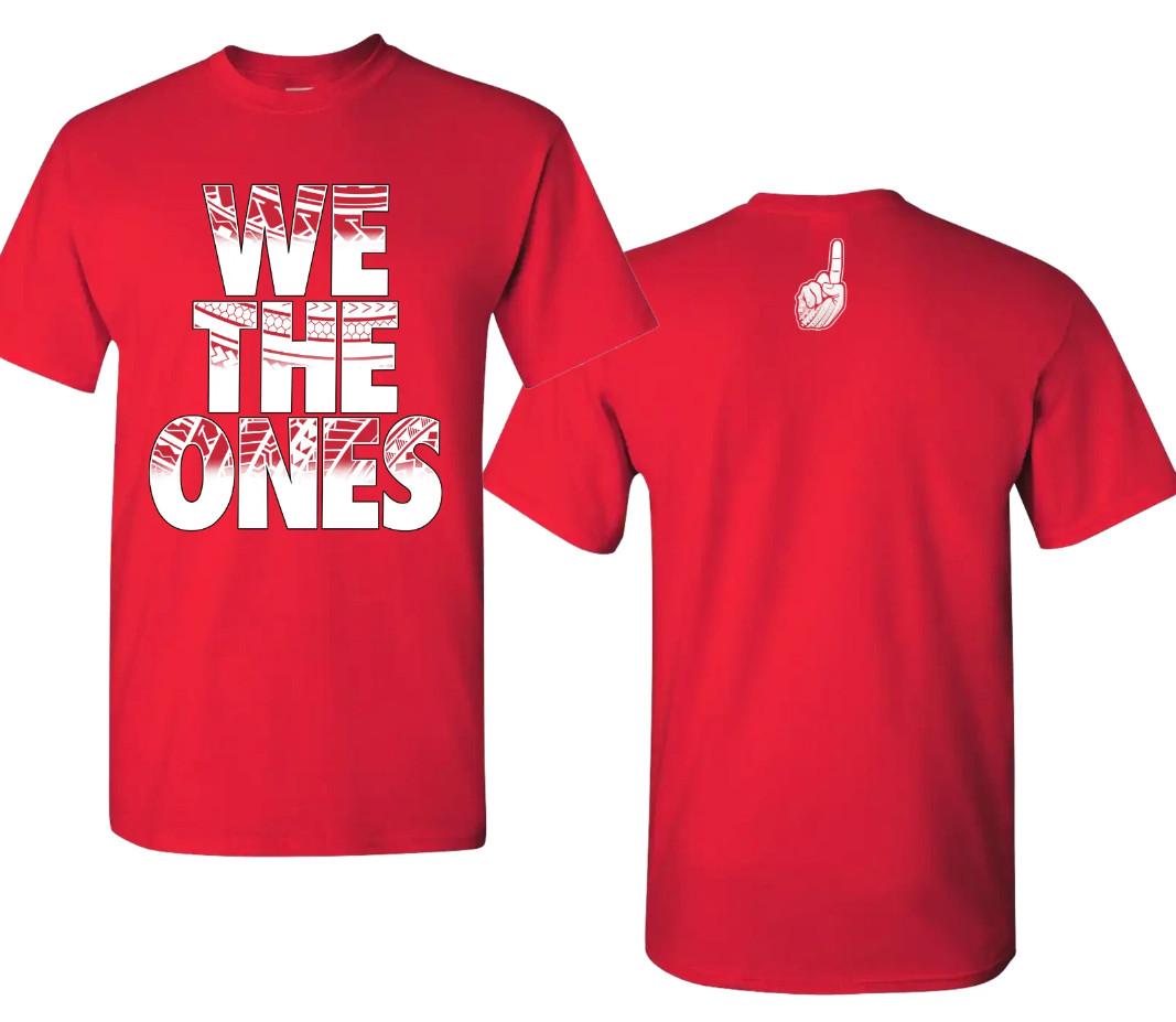 The Usos Men s T-Shirt WWE We The Ones Red 2026 S