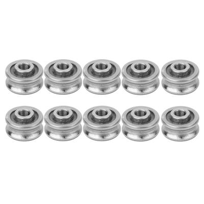 10 pezzi cuscinetto a gola U SG15 cuscinetto guida pista 5 x 17 x 8 mm(Fila unica)