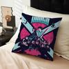 Vintage Movie Scott Pilgrim Vs The World Cushion Cover Car Throw Pillow Case For Sofa Car Christmas Gift 40X40Cm 45X45Cm