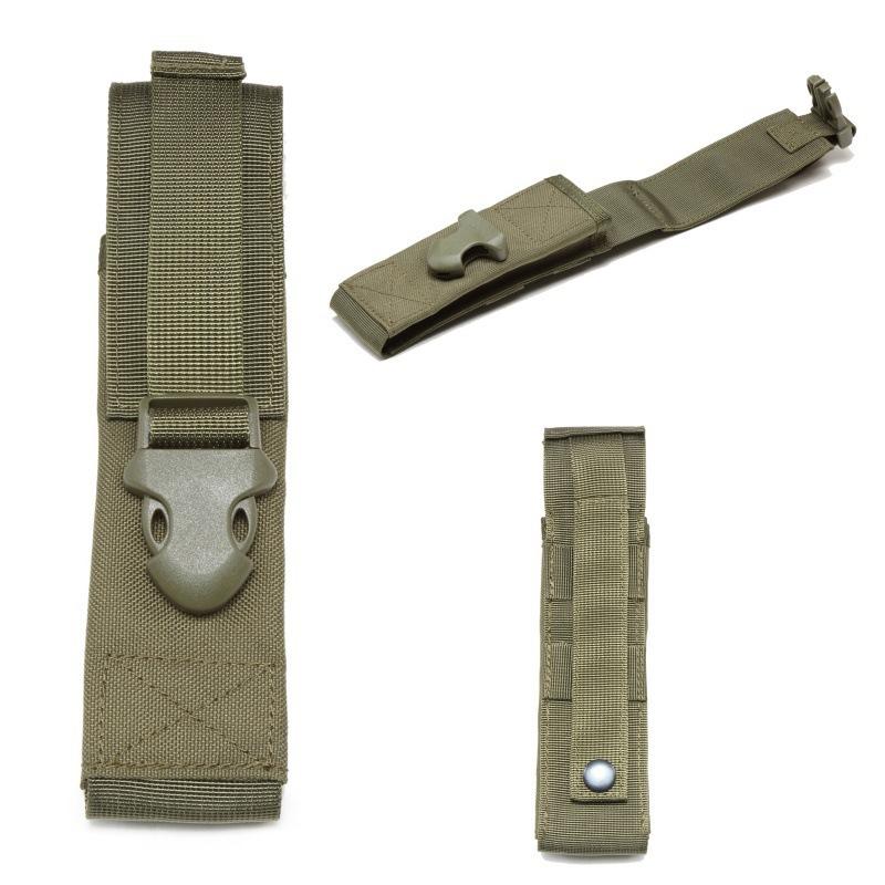 Pokrowiec na latarkę Uchwyt na latarkę Etui Molle EDC Narzędzie Torba na pas Akcesoria do sportów na świeżym powietrzu, kempingu, wędrówek, polowań Pokrowiec na nożyczki