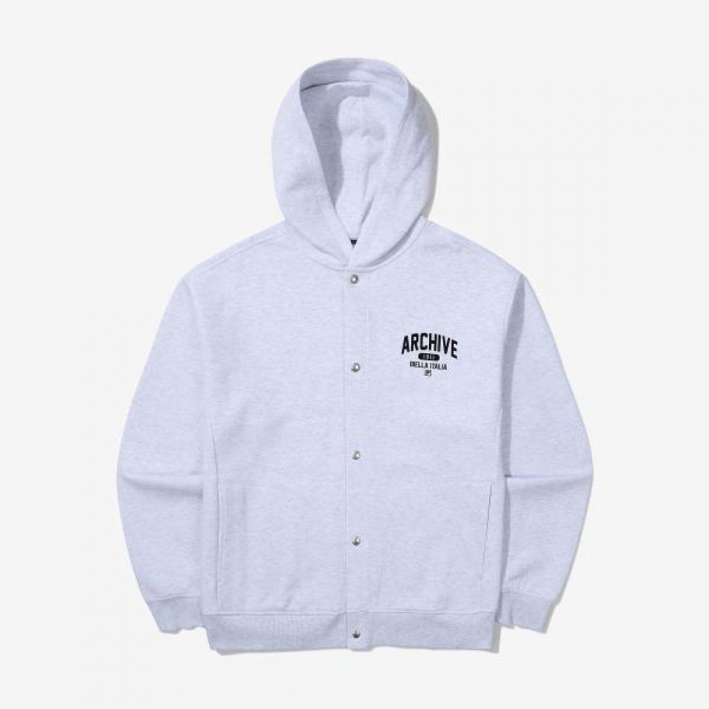 

Fila Hooded Jacket Cotton Blend WHITEMELANGE/090