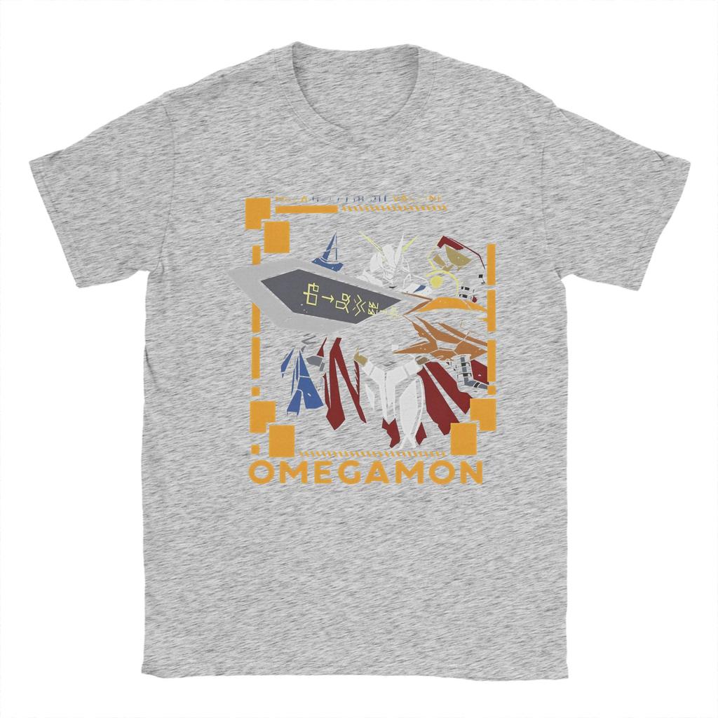 Digimon Omnimon Variants Omnimon  TShirt Men Women  Funny Pure Cotton Tee Shirt O Neck Short Sleeve T Shirts Plus Size Clothes