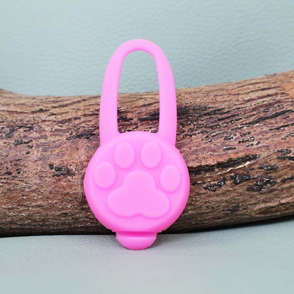 Anti-lost Dog Collar Pendant for Dog Puppy Night Walking Safety Dog Collar Light