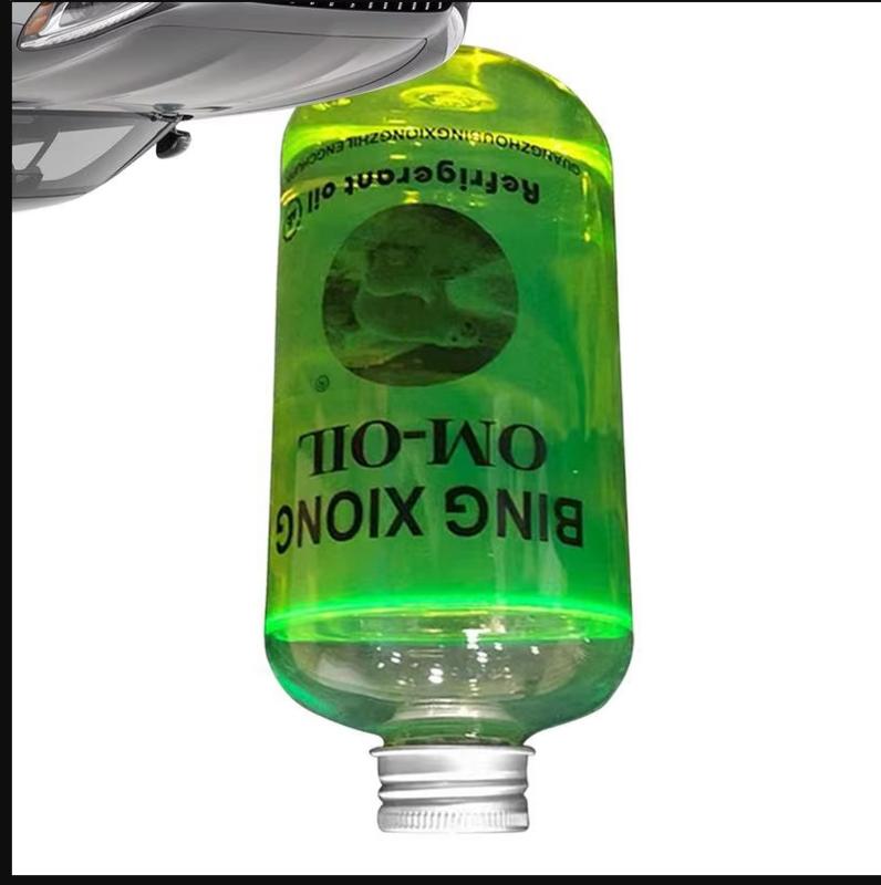 500ml Car Air Conditioner Leak Fluorescent Agent Leak Detection Oil Eco-Friendly AC Refrigerant Oil Agent Leak Detection Fluid CN