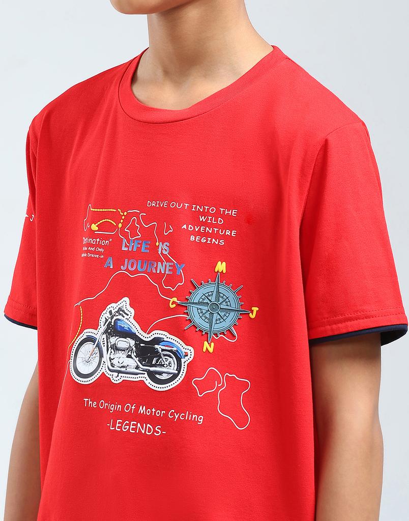 Monte Carlo Boys Printed T-Shirt