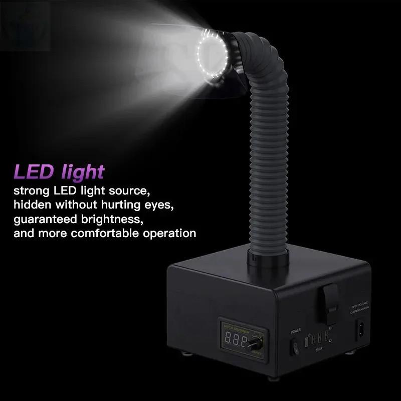 Smoke Purification Fume Extractor Air Cleaner Laser Machine Filter Mini Desktop Soldering Smoke Cleaner Dust Purifier