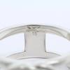 GUCCI Interlocking G open Ring Silver925 #7.0(US Size) 5.2g Women Used