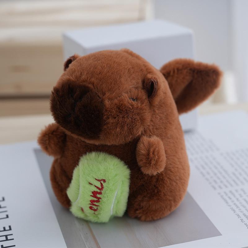 Adorable Capybara Plush Keychain Cute Toy Doll Perfect Holiday Gift