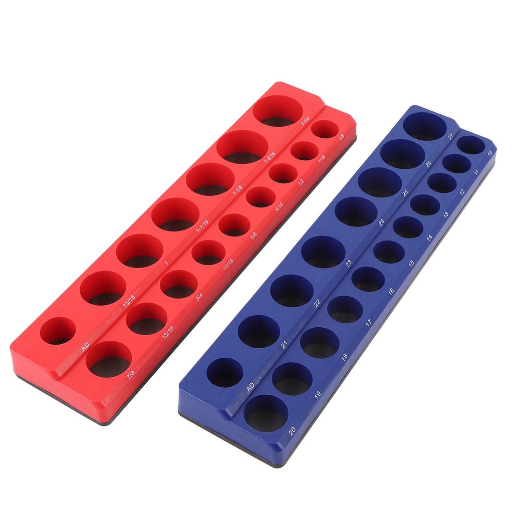 Organizator Magnetic pentru Socluri cu Pătrat de 12 Inch Magnet Puternic Metric SAE Tăvi Suport pentru Socluri 2 buc