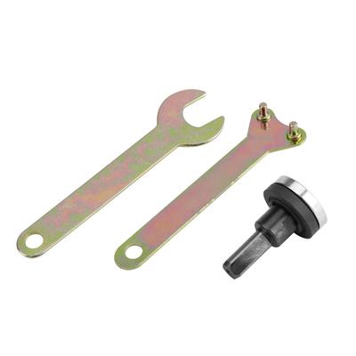 Dadi di bloccaggio flangia interna ed esterna per smerigliatrice angolare elettrica con set di chiavi inglesi (Maniglia da 10 mm)