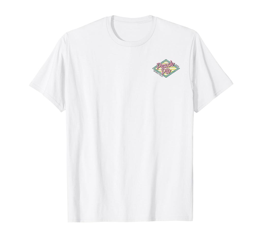 Beverly Hills 90210 Peach Pit Pocket Logo T-Shirt