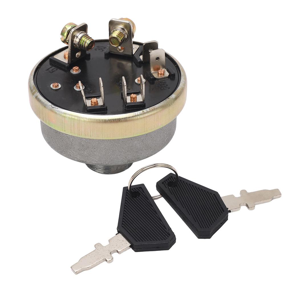 Tractor Ignition Switch 5118433 Ignition Light Key Starter Switch for Long Tractors 310 310C 350 360 360C 445 445SD