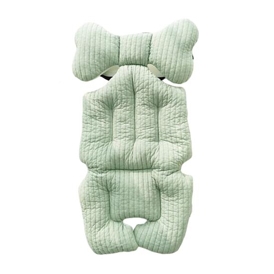 Stroller Seat Cushion Infant Car Seat Insert Cushion Toddlers Reversible Newborn Car Seat Insert for Baby Head Body Support Baby Swing Pushchair Use