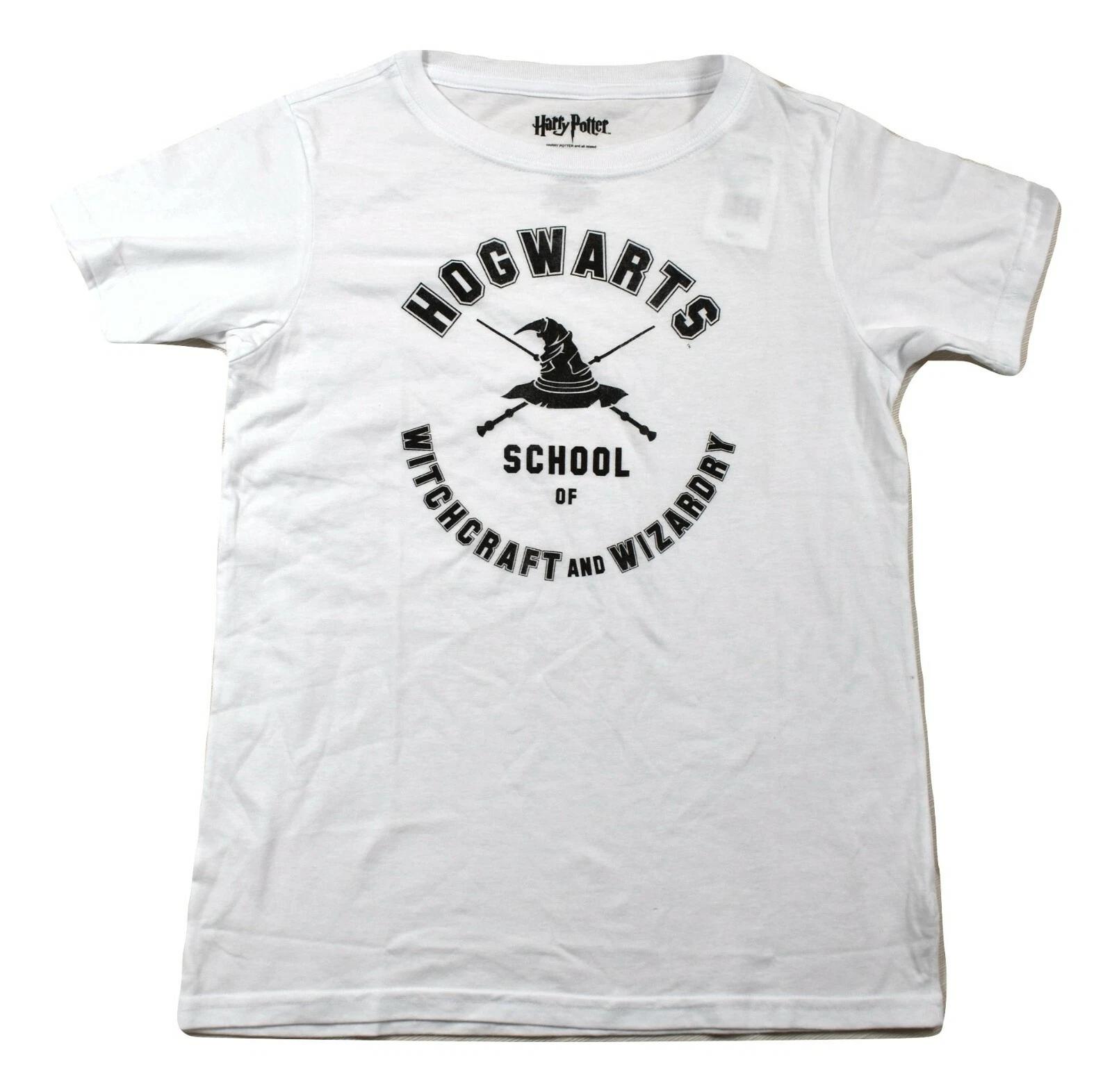 

Harry Potter Juniors Hogwarts School of Witchcraft and Wizardry Shirt New XS,S,L L