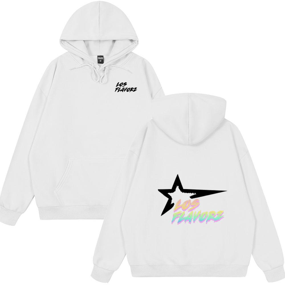 2025 Rapper Dei V LOS FLAVORZ 2025 Neues Album Hoodies Herren Damen Kleidung Mode Hip Hop Langarm Sweatshirts Paar Pullover