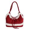 Fashi Simple Versatile Faux Suede Haspr Sweet Shoulder Bags 2026 High Quality Large Capacity Exquisite Women's Tote Bag