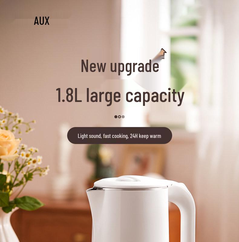 AUX Portable Electric Kettle with Constant Temperature and Automatic Insulation for Dorms