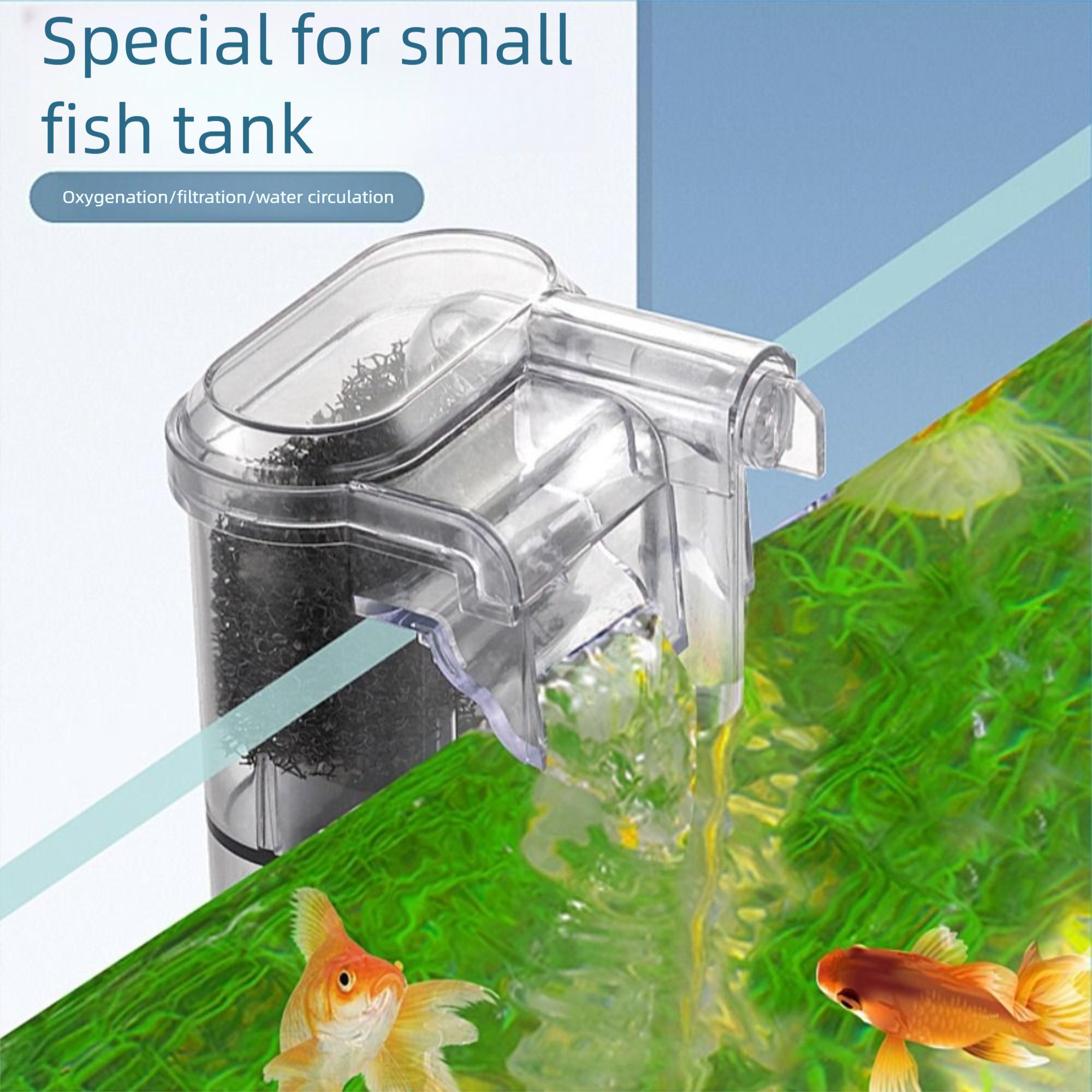 

Wall Mounted Clean The Water Pump USB Power Interface Hang on Filter New Fish Tank Filter Aquarium