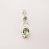 Green Amethyst Gemstone 925 Sterling Silver Jewelry Partywear Pendant 1.47" Women Jewelry For Anniversary Gift PP-31-27