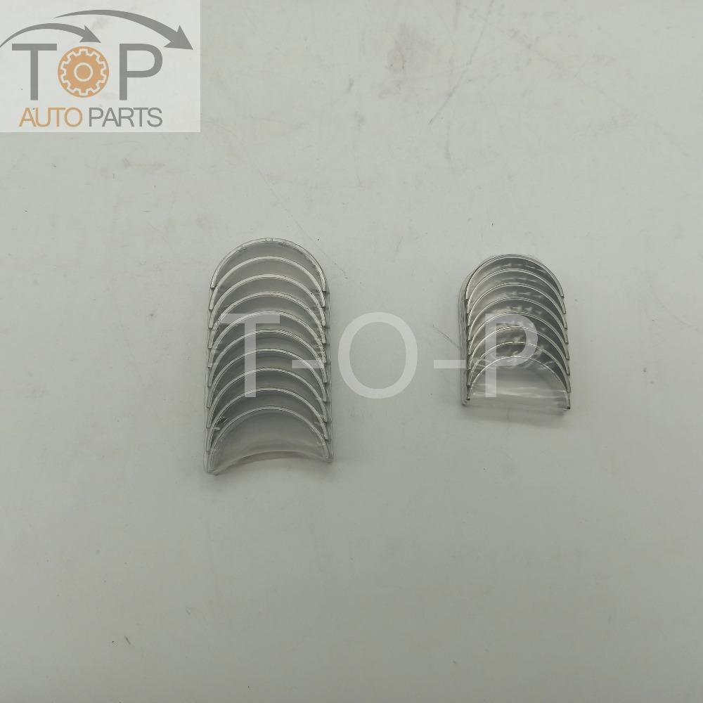 4A91 +0.25 Size Crankshaft Main Bearing Connecting Rod Bearing Conrod Bearing Set for Mitsubishi BAIC 4A91 1.3 1.5 1.5T