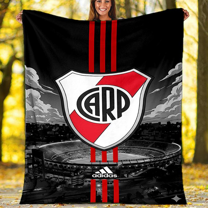 Club Atlético River Plate printed throw blanket—soft,warm;versatile blanket for all seasons—perfect as &air-conditioning throw,nap blanket
