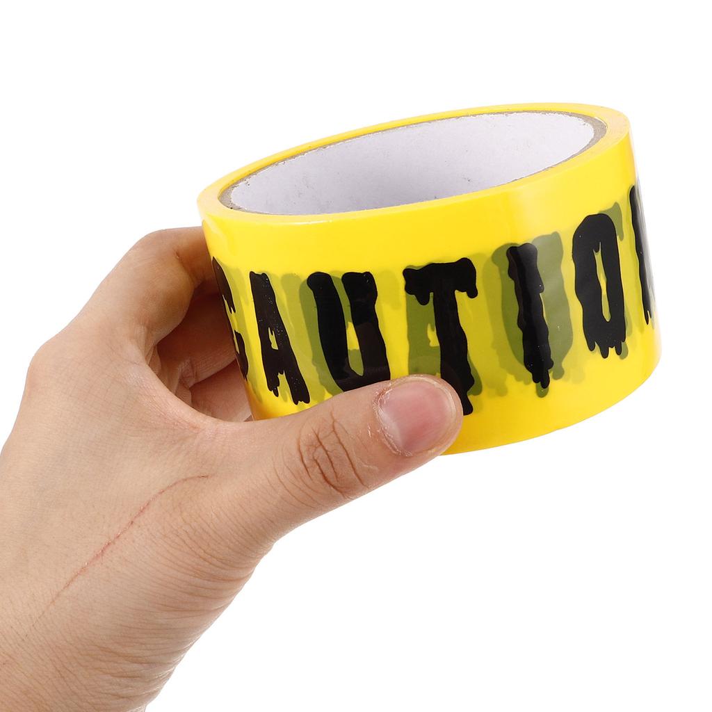 1 Roll Halloween Caution Tape Warning Strip DIY Decoration for Indoor Outdoor Party Spooky Warning Barrier Tape Keep Not