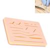 Traumatic Skin Suture Training Model Pad with Wound Silicone Suture Practice Pad Teaching Equipment Dental Accessories