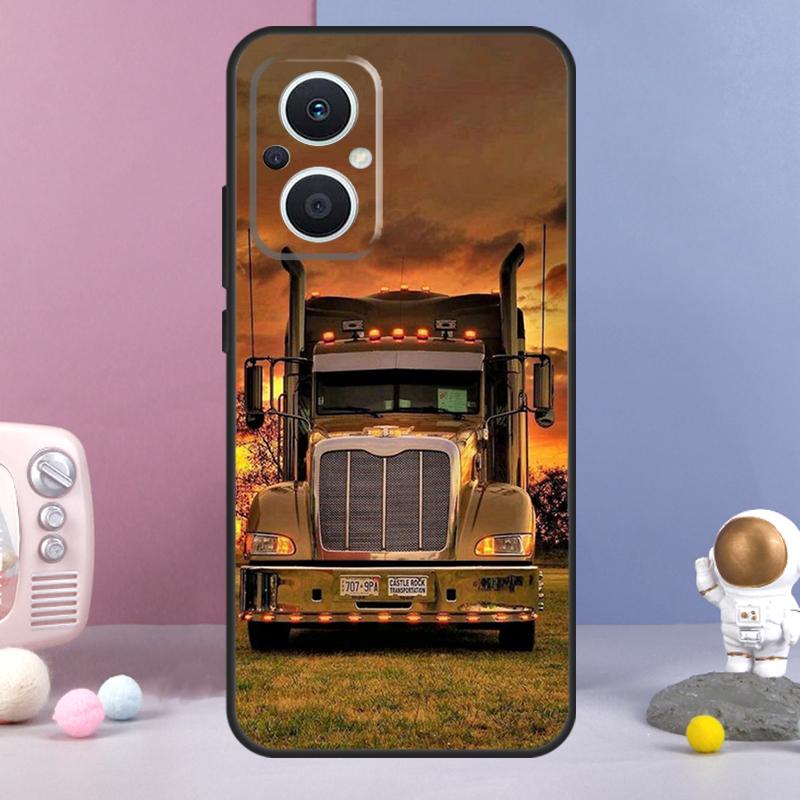 Cool Heavy Truck Car Funda For OPPO Reno 12 F 11F 13F 14F 10 11 13 14 Pro 7 8 Lite OPPO Find X9 X6 X5 X8 Pro Case