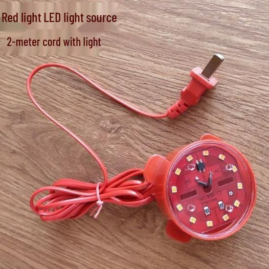 Flocked Red Lantern with Fu Character for Spring Festival and New Year s Decoration 80 pieces