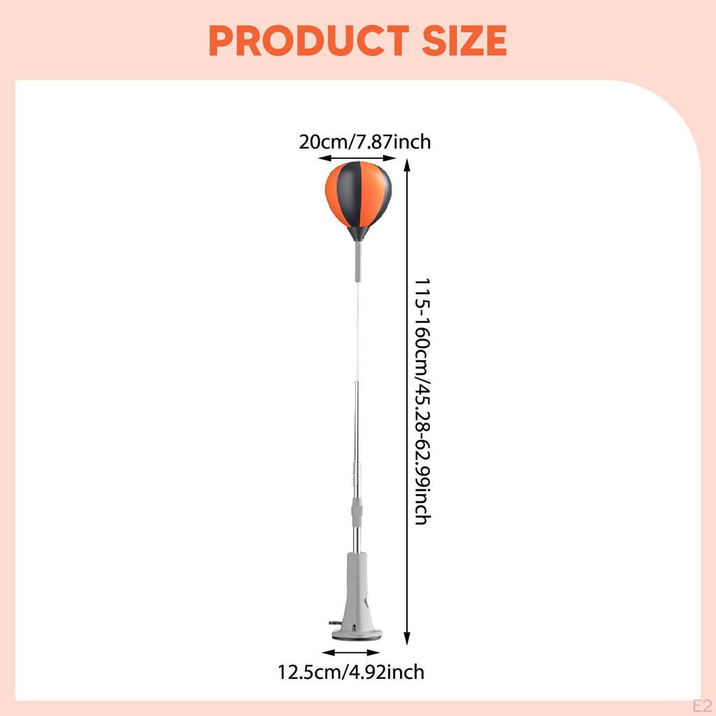 Punching Bag with Stand Speed Bags Exercise Home Indoor Outdoor Practicing Gift Training Fitness