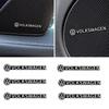 Pentru VW Autocolant insignă audio 3D din aluminiu adaptat pentru decorarea claxonului ușii mașinii Volkswagen Passat/Golf /Polo/Tiguan st modificat