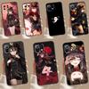 Genshin Impact Hutao Case For Xiaomi 13T 12T 11T Pro 13 14 Ultra 12 Lite POCO X6 M6 F5 F6 Pro X5 X3 F3 M5s Cover