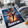 The Karate Kid 2 Movie Print Area Rug Martial Arts Action Film Floor Carpet Teen Room Home Decor