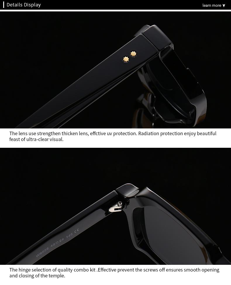 Cross-Border European and American Narrow Frame Export Sunglasses Trendyy Retro Sunglasses 6056