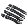 Door Handle Cover For Honda Civic Sedan Hatchback 2016 2017 2018  New ABS Chrome Trim Overlay Car Styling Molding