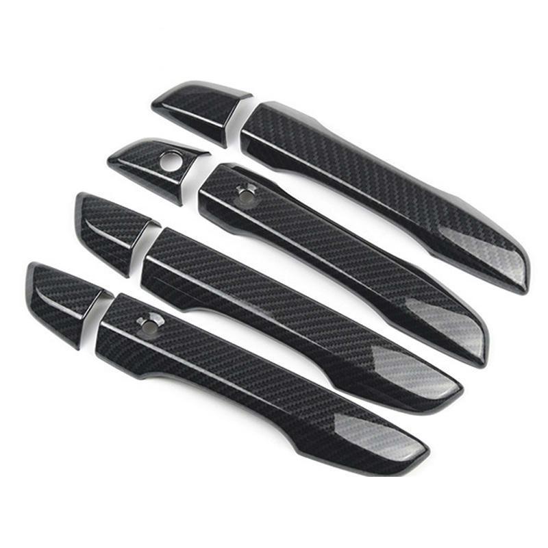 Door Handle Cover For Honda Civic Sedan Hatchback 2016 2017 2018  New ABS Chrome Trim Overlay Car Styling Molding