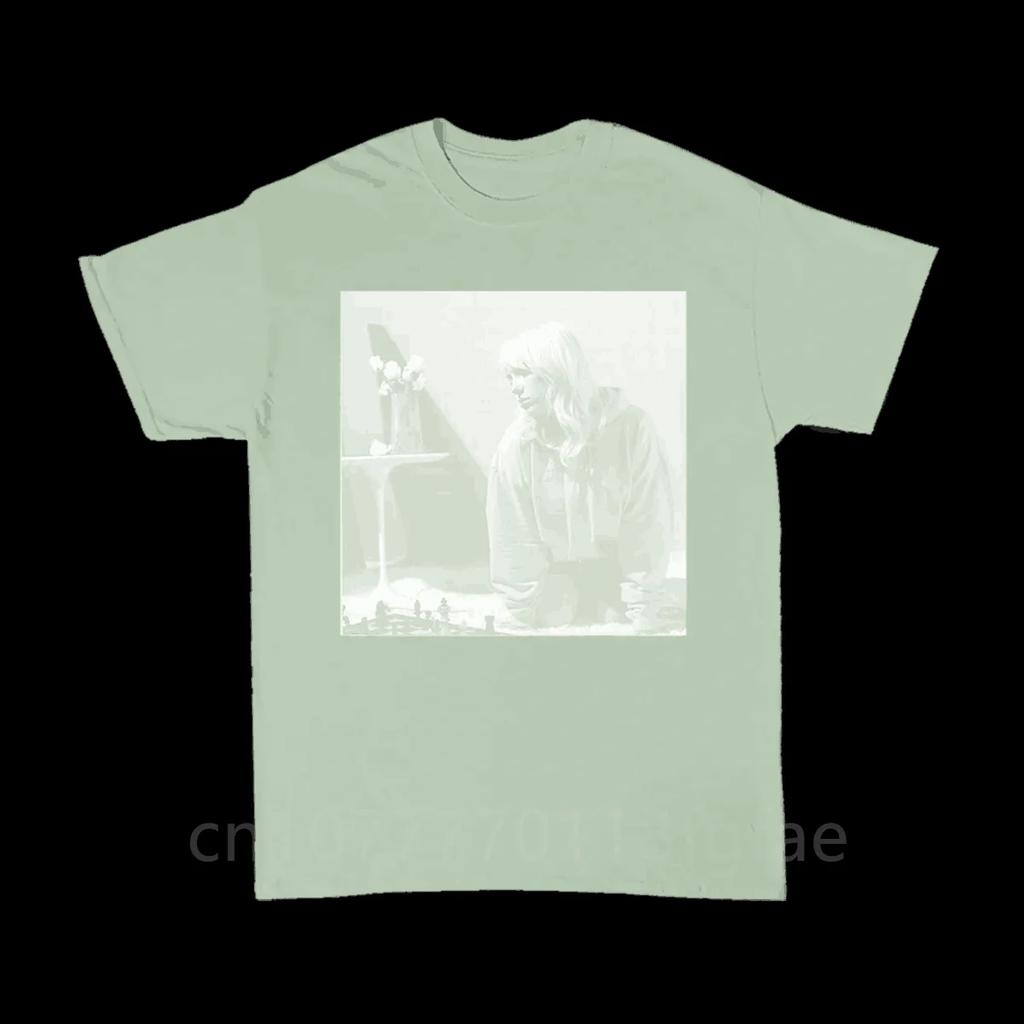 2024 Tour Concert B-Billie Eilish T-shirt Hip Hop Casual Tshirt O-Neck Short Sleeves Fashion Men Women Luxury High Quality Tees