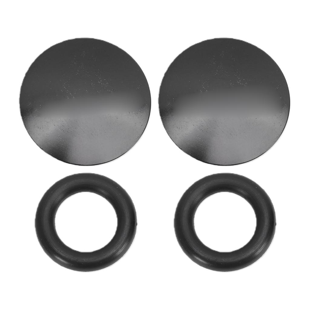 2pz Tappo Antipolvere Pedivella Bici Lega di Alluminio Anodizzato Tappo perno centrale per Pedivelle Hollow Integrate
