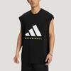 adidas Muscle Tee Basic Cotton Knit Loose Basketball Sleeveless Vest Men Tops KX5706