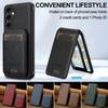 2 In 1 Magsafe Leather Phone Case For Samsung Galaxy S26 S25 Edge S24 S23 S22 S21 Ultra Plus FE A17 Magnetic Card Wallet Cover