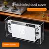 Dust Cover Luminous Base Box For Nintendo Switch/OLED Switched Acrylic Host Shell Oled Protective Sleeve