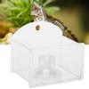 Acrylic Tortoise Basin Bath Drinking Feeding Box Reptile Lizard Automatic Drinker Fountain Supplies