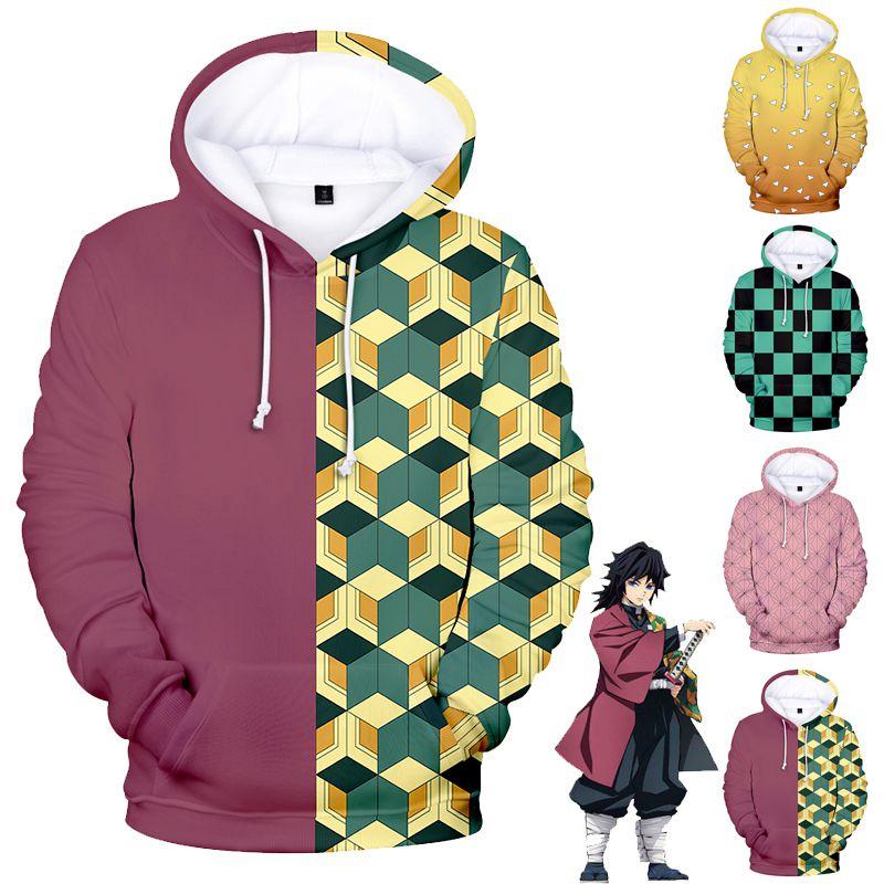 Soft Demon Slayer Kimetsu No Yaiba 3d Printed Hoodie For Ultimate Comfort**