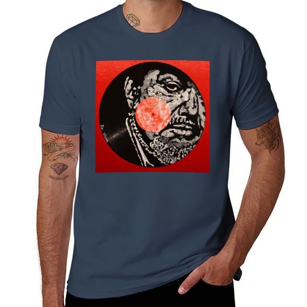 Dr John TShirt Casual Soft Cotton Short Sleeve Tee